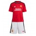 Manchester United Kobbie Mainoo #37 Heimtrikot 2023-24 Kurzarm (+ kurze hosen)